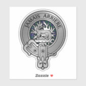 クランドグラスクレスト&タータンチェック シール (シート)