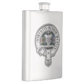 クランドナカイドクレスト&ドレスタータンチェック フラスク (右)