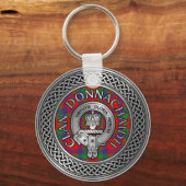 クランドナカイ |ロバートソンクレスト&タータンチェックノット キーホルダー (正面)