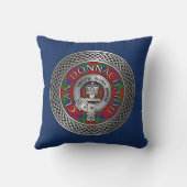 クランドナカイ |ロバートソンクレスト&タータンチェックノット クッション (裏面)