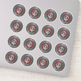 クランドナカイ |ロバートソンクレスト&タータンチェックノット シール