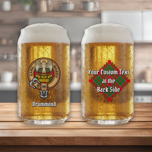 クランドラモンドクレストオーバータータンチェック ガラス缶