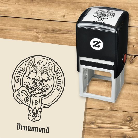 クランドラモンドクレスト セルフインキングスタンプ