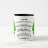 クランドール家族の紋章付き外衣 マグカップ (中央)