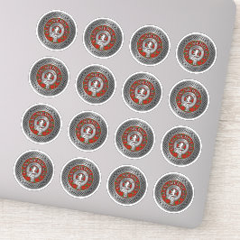 クランニコルソンクレスト&タータンチェックノット シール