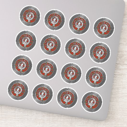 クランニコルソンクレスト&タータンチェックノット シール (詳細)