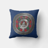 クランハイグクレスト&タータンチェックノット クッション (裏面)