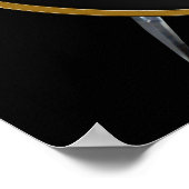 クランハネイタータンチェックシールド&ソウツプリント ポスター (角)