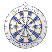 クランハネイタータンチェック ダーツボード (正面)