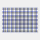 クランハネイタータンチェック ラッピングペーパーシート (正面)