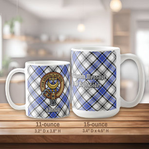 クランハネクレストオーバータータンチェック コーヒーマグカップ