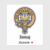 クランハネクレストオーバータータンチェック シール (シート)