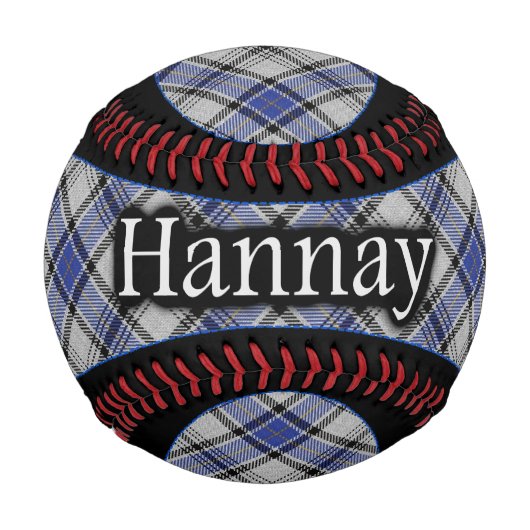 クランハネスコティッシュタータンチェック 野球ボール (正面)