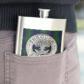 クランハミルトンクレスト&狩りタータンチェック フラスク (インサイチュ)