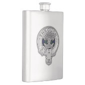 クランハミルトンクレスト&狩りタータンチェック フラスク (右)