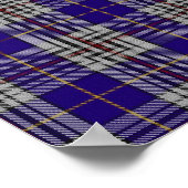 クランハンナタータンチェック – デジタルダウンロード ポスター (角)