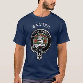 クランバクスタークレスト&タータンチェックTシャツ Tシャツ