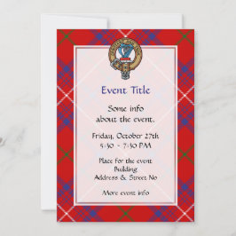 クランバラクレストオーバータータンチェック 招待状