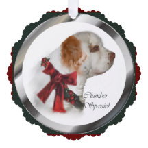 クランバースパニエル犬クリスマスプレゼント
