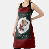 クランバースパニエル犬クリスマス エプロン (インサイチュ)