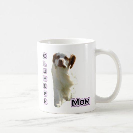 クランバースパニエル犬ママ4 コーヒーマグカップ (右)