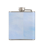 クランバースパニエル犬絵画ズ – かわいいオリジナルドッグアート フラスク (裏面)