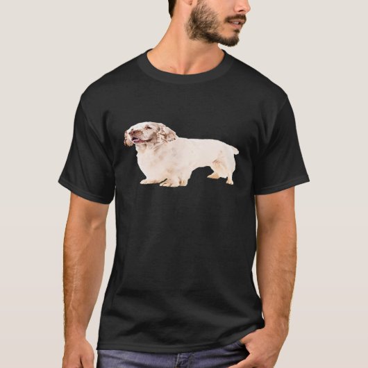 クランバースパニエル犬 Tシャツ (正面)