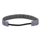 クランバードタータンチェックプレイドヘッドバンド アスレチックヘッドバンド (裏面)