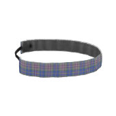 クランバードタータンチェックプレイドヘッドバンド アスレチックヘッドバンド (左)