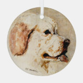 クランバーバイヘーヴェナー ガラスオーナメント (裏面)