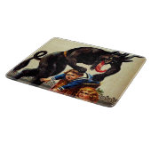 クランパスキッズインバスケットホリデークリスマスカッティングボード カッティングボード (角)