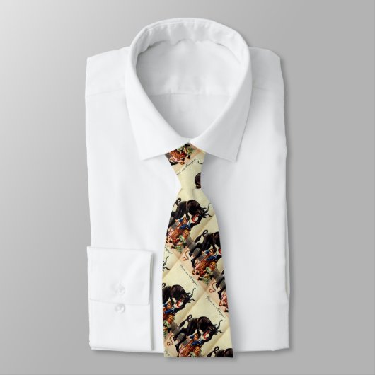 クランパスキッズインバスケットホリデークリスマスネクタイ ネクタイ (タイ)