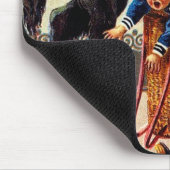 クランパスキッズインバスケットホリデークリスマスマウスパッド マウスパッド (コーナー)