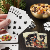 クランパスキッズinバスケットホリデークリスマスカード トランプ (インサイチュ)