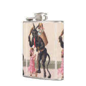 クランパスキッドナップガールズヴィンテージホリデークリスマス フラスク (左)