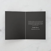 クランパスクリスマスフォールディングホリデーカード シーズンカード (内部)