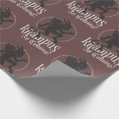 クランパスクリスマスホリデー ラッピングペーパー (角)