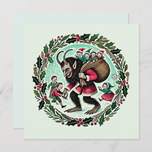 クランパスクリスマス (正面/裏面)