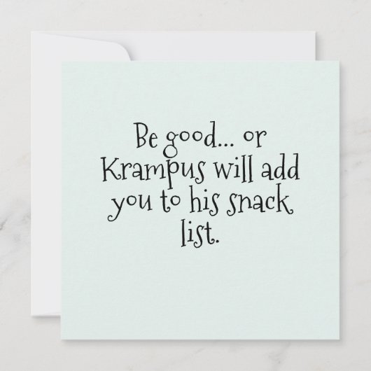 クランパスクリスマス (裏面)