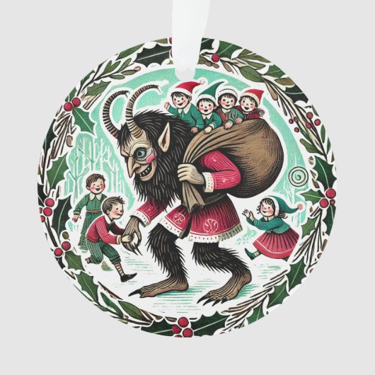 クランパスクリスマス オーナメント (正面)