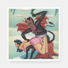 クランパスクリスマス スタンダードランチョンナプキン