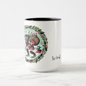 クランパスクリスマス マグカップ (中央)