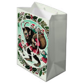 クランパスクリスマス ミディアムペーパーバッグ (裏面アングル)