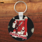 クランパススノーの日 キーホルダー (正面)