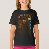 クランパスズが12月のクランプスナクトを待っている Tシャツ (正面)