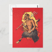 クランパスピッチフォークスイッチ ポストカード (正面/裏面)