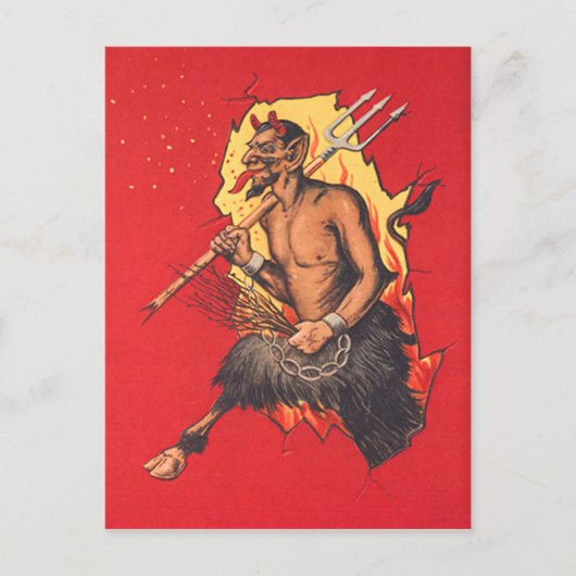 クランパスピッチフォークスイッチ ポストカード (正面)