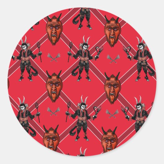 クランパスボックスデザイン ラウンドシール (正面)