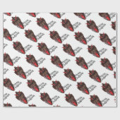 クランパスメリークリスマス ラッピングペーパー (フラット)