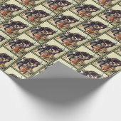 クランパスラッピング紙グリーンスモール ラッピングペーパー (角)